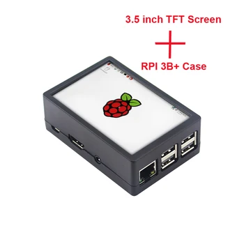 Raspberry Pi 3 model B+ Raspberry Pi uchun 3,5 dyuymli TFT ekranli ABS ishi 3 Model B+ / Raspberry Pi 3 Model B / RPI 3b+